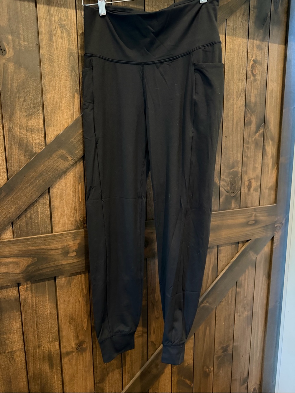 Prana Black High-Rise Jogger Pants